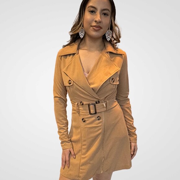 Long Caramel Jacket - Picture 5 of 6